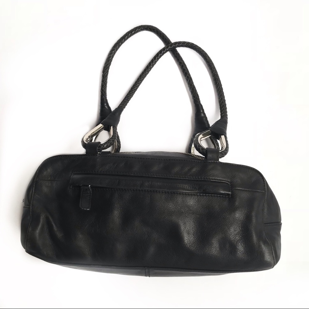Mercer & Madison Leather Baguette Shoulder Bag
